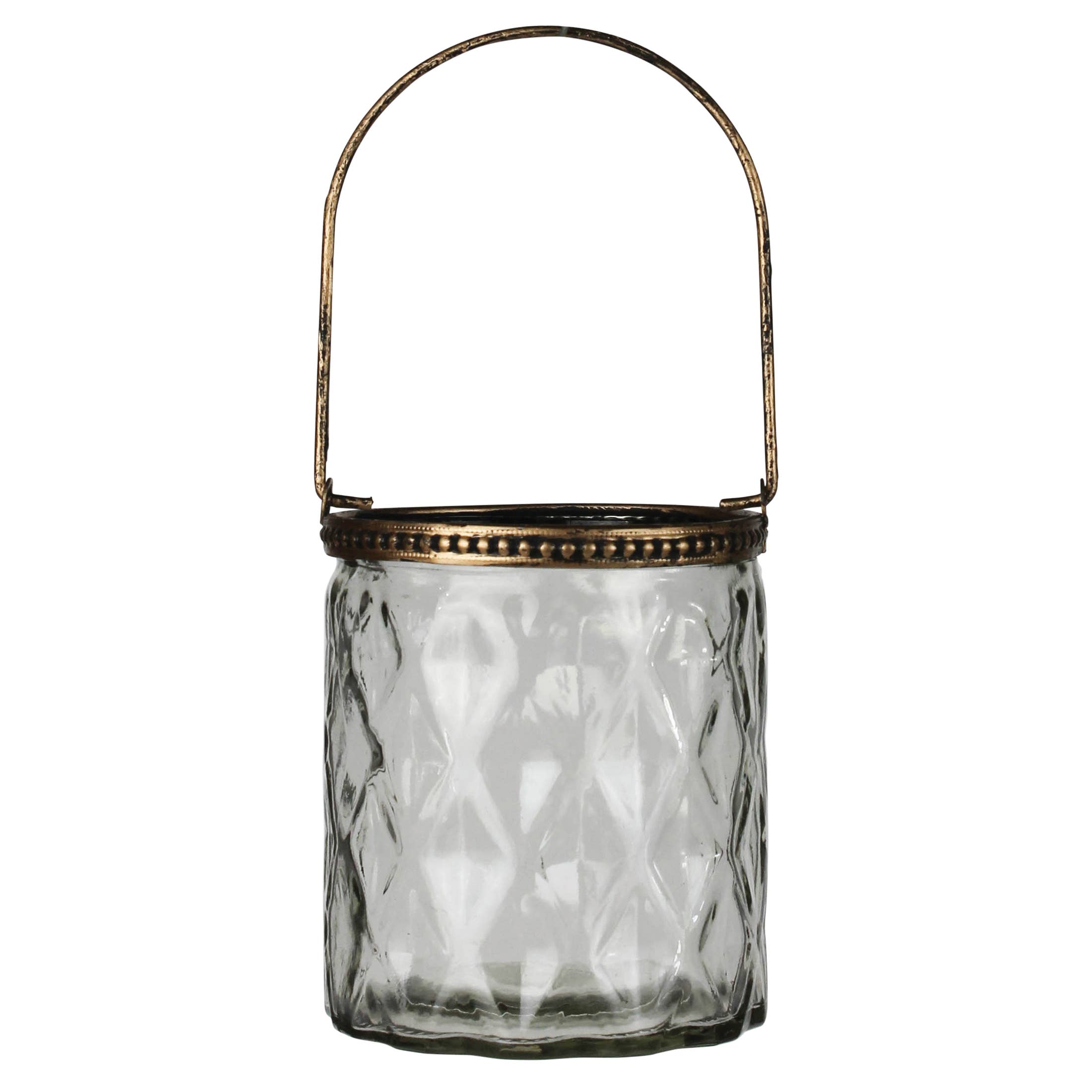 Fez Votive with Handle 4"