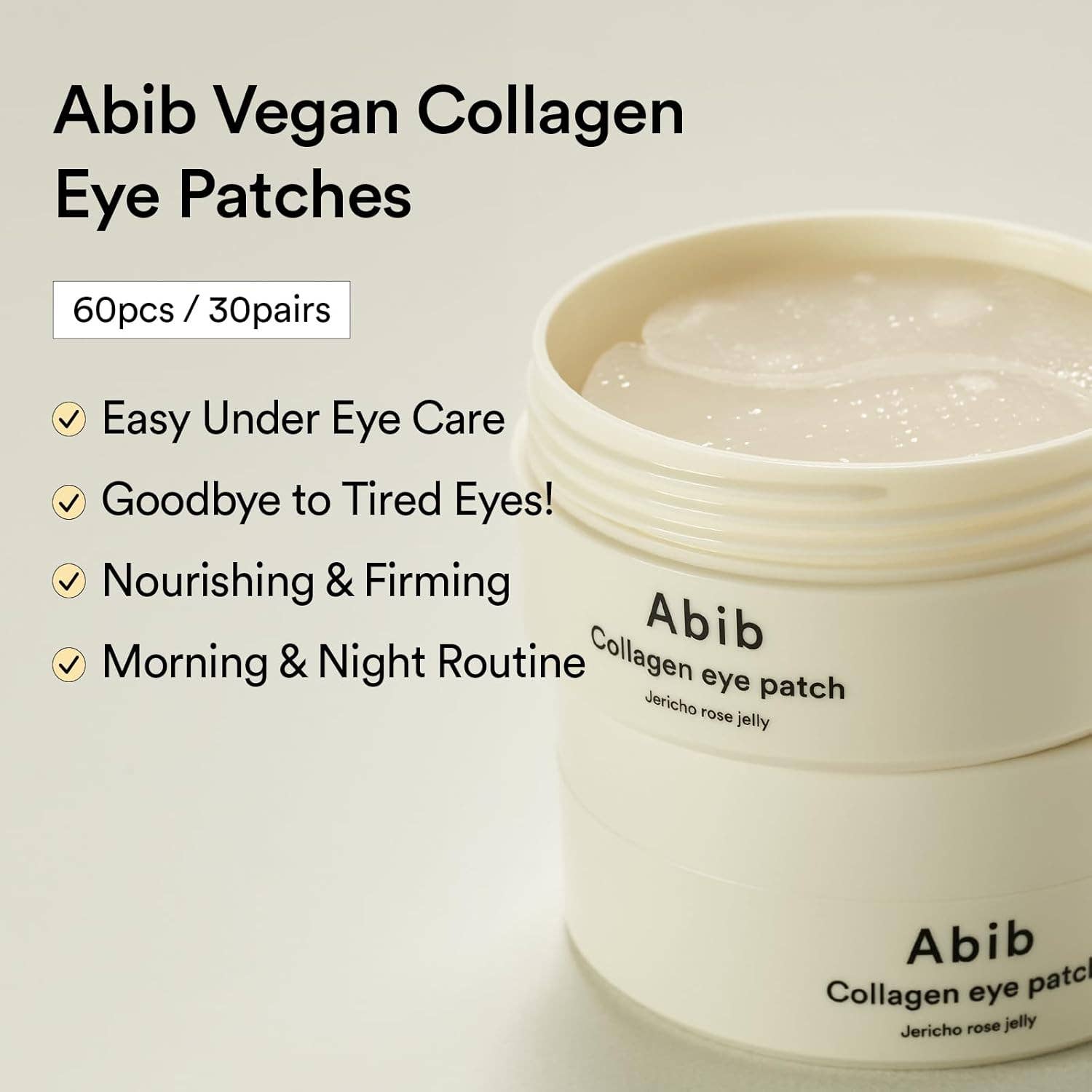 ABIB Jericho Rose Jelly Collagen Eyepatches