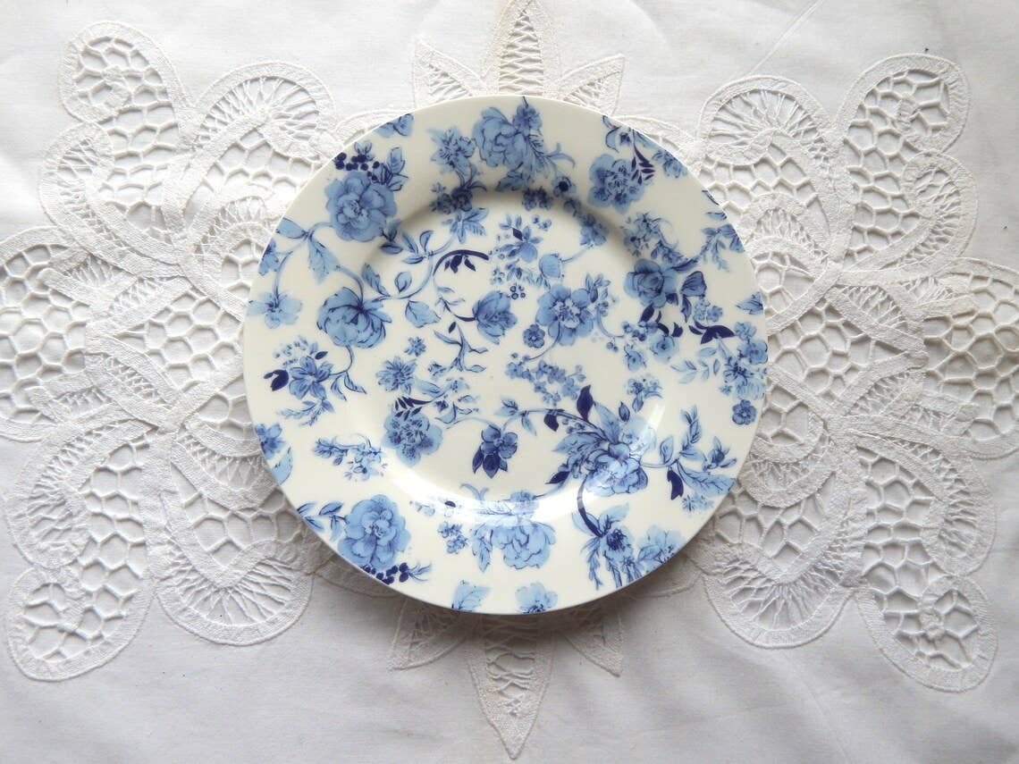 Heritage Flowers Salad Plate 7.5 inch
