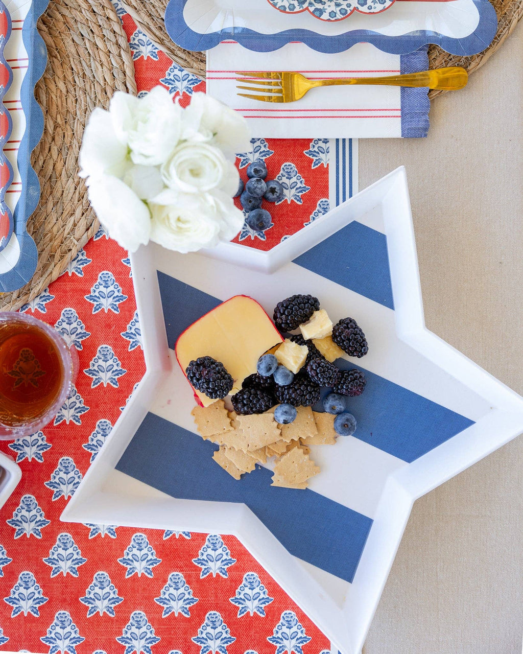 Stacking Stars Bamboo Tray