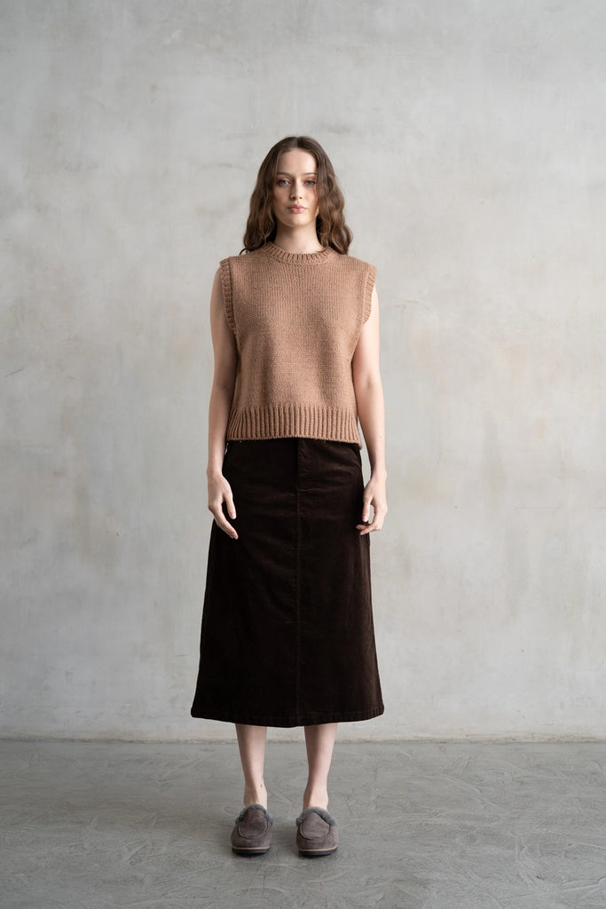 Crew Neck Sweater Vest
