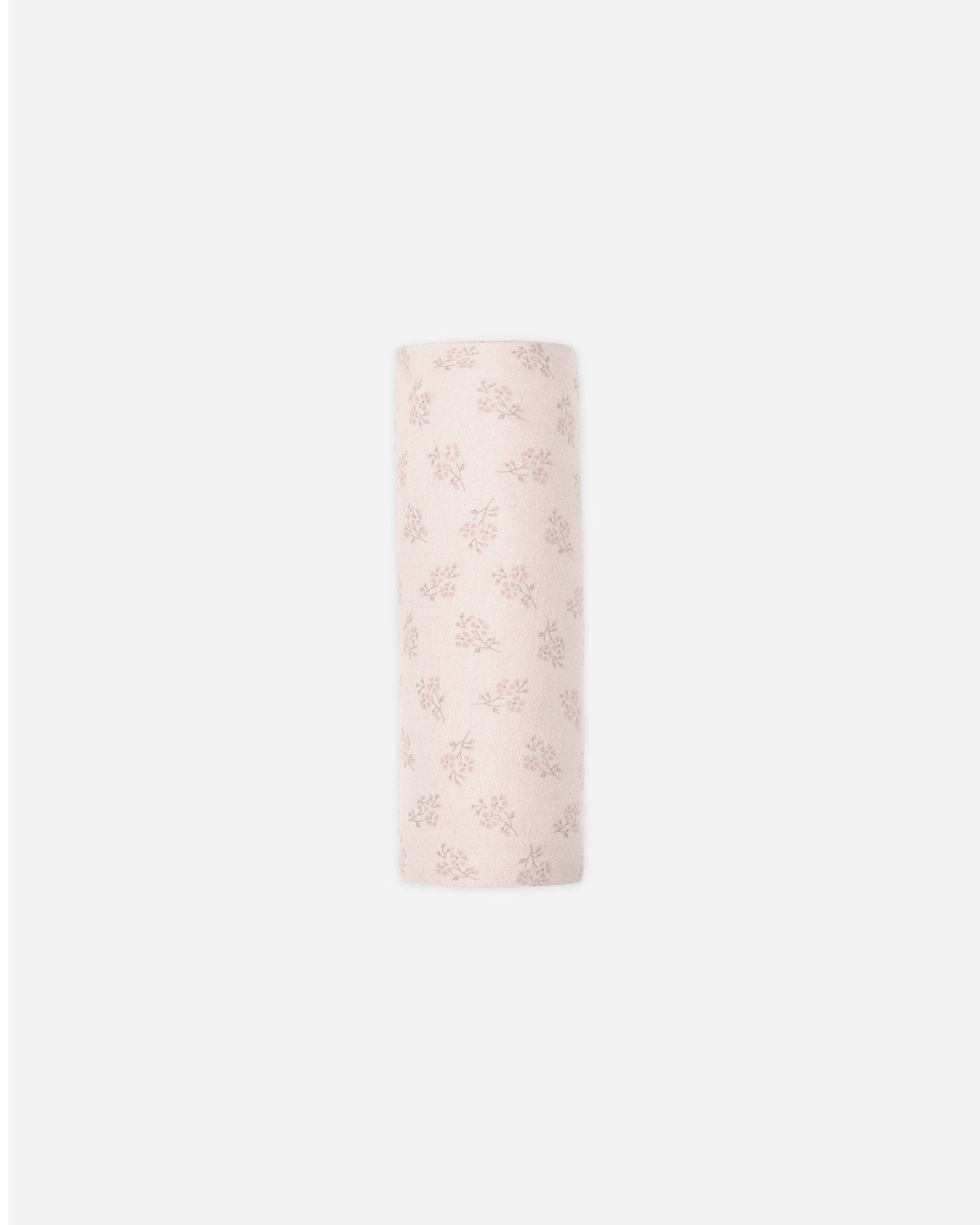 Pink Blossom Modal Baby Swaddle