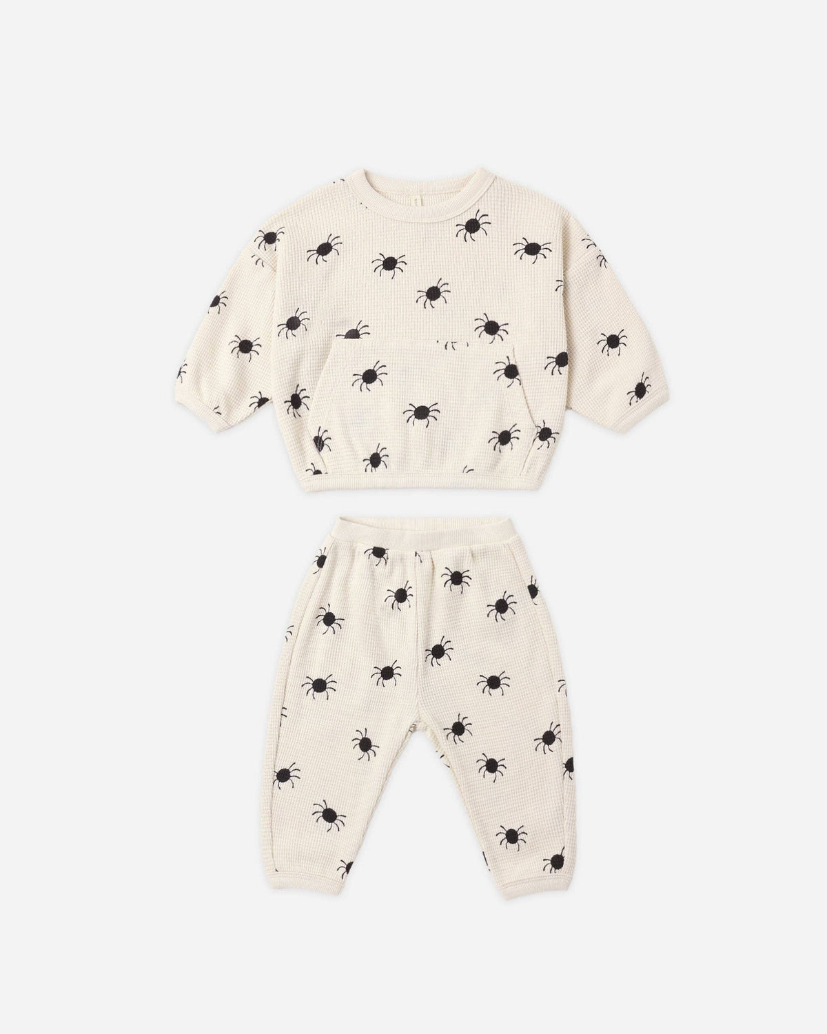 Bitsy Spider Waffle Slouch Set