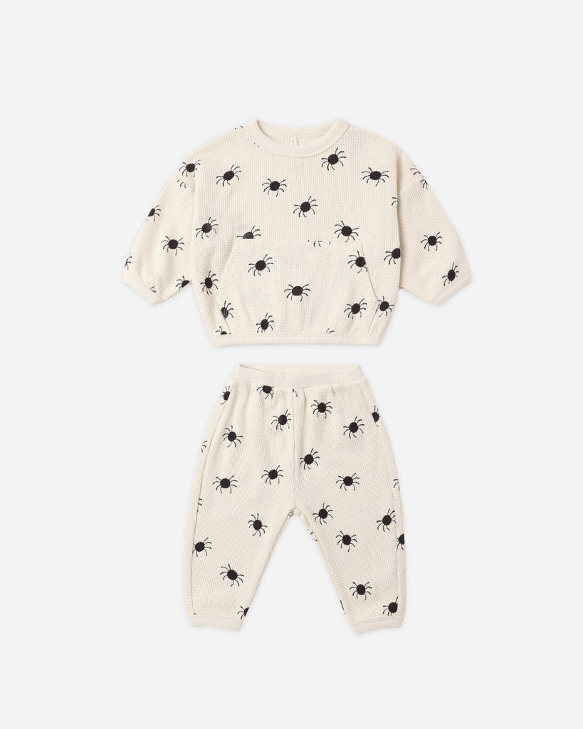 Bitsy Spider Waffle Slouch Set