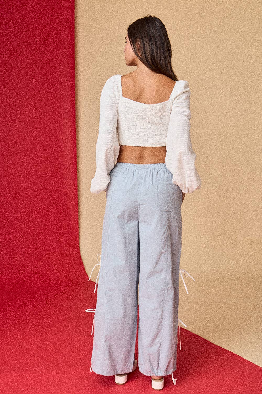 Athletic Pants with Bows