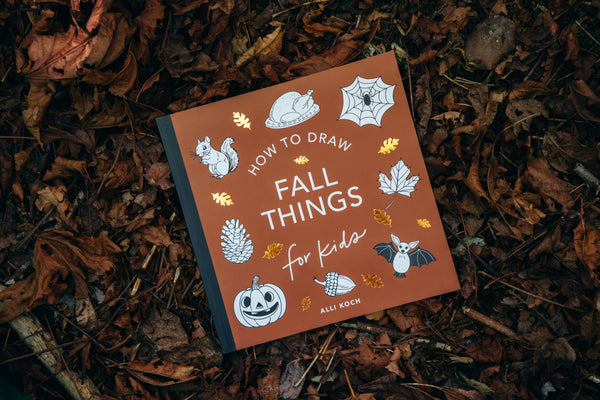 Fall Things: How to Draw Books for Kids