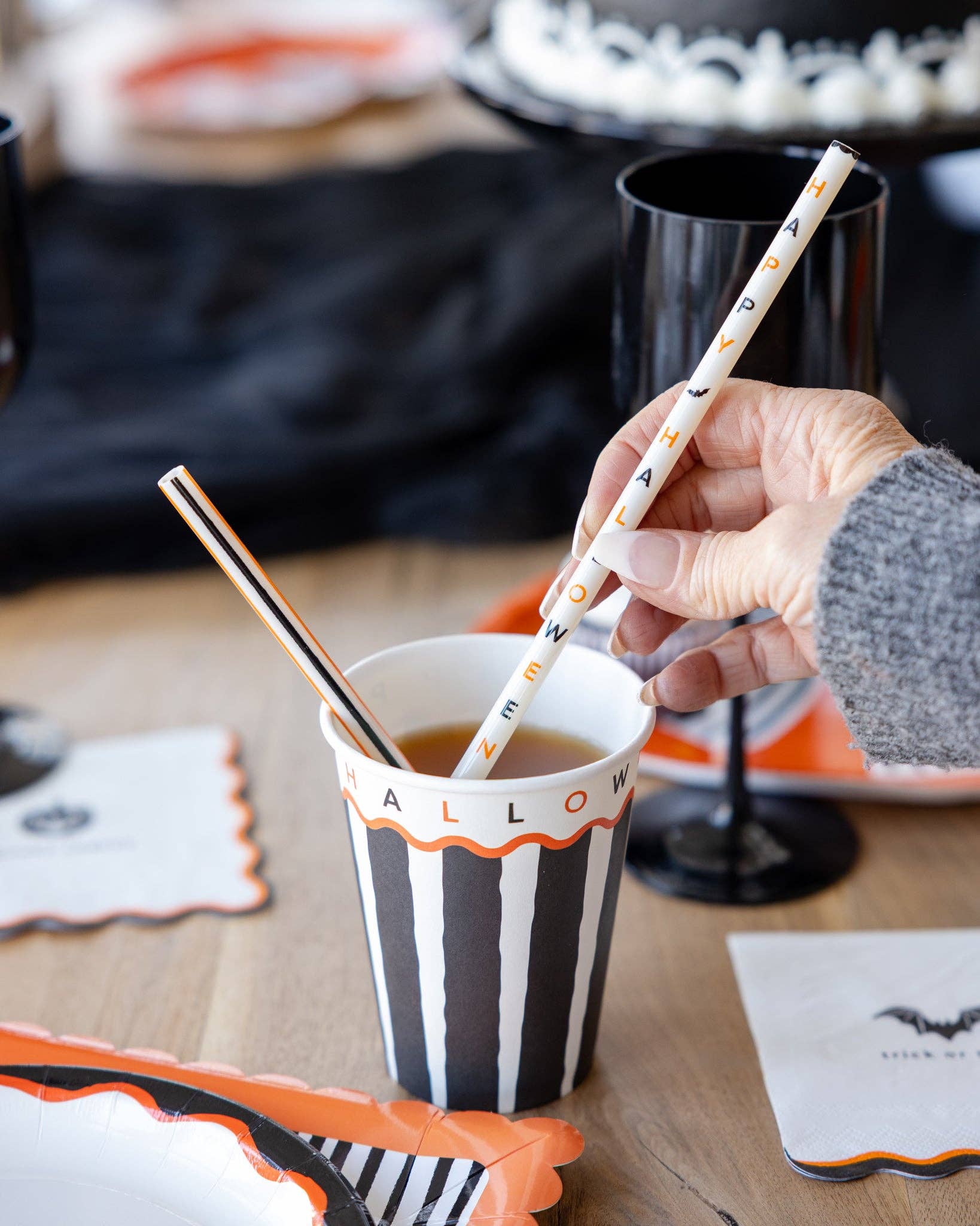 Happy Halloween Paper Cups