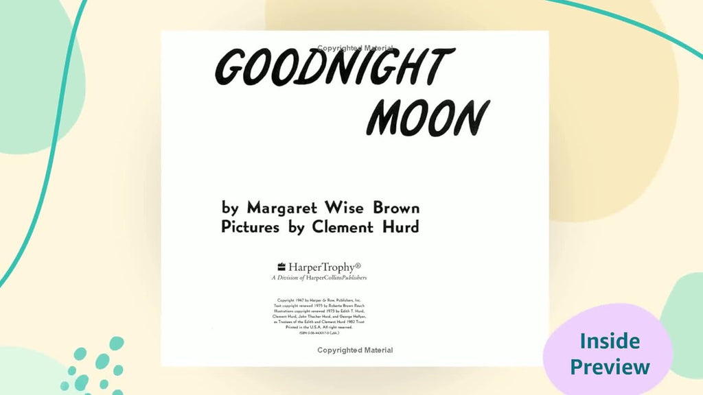Goodnight Moon & Bunny: A Beloved Bedtime Classic Featuring a Bunny Saying Goodnight