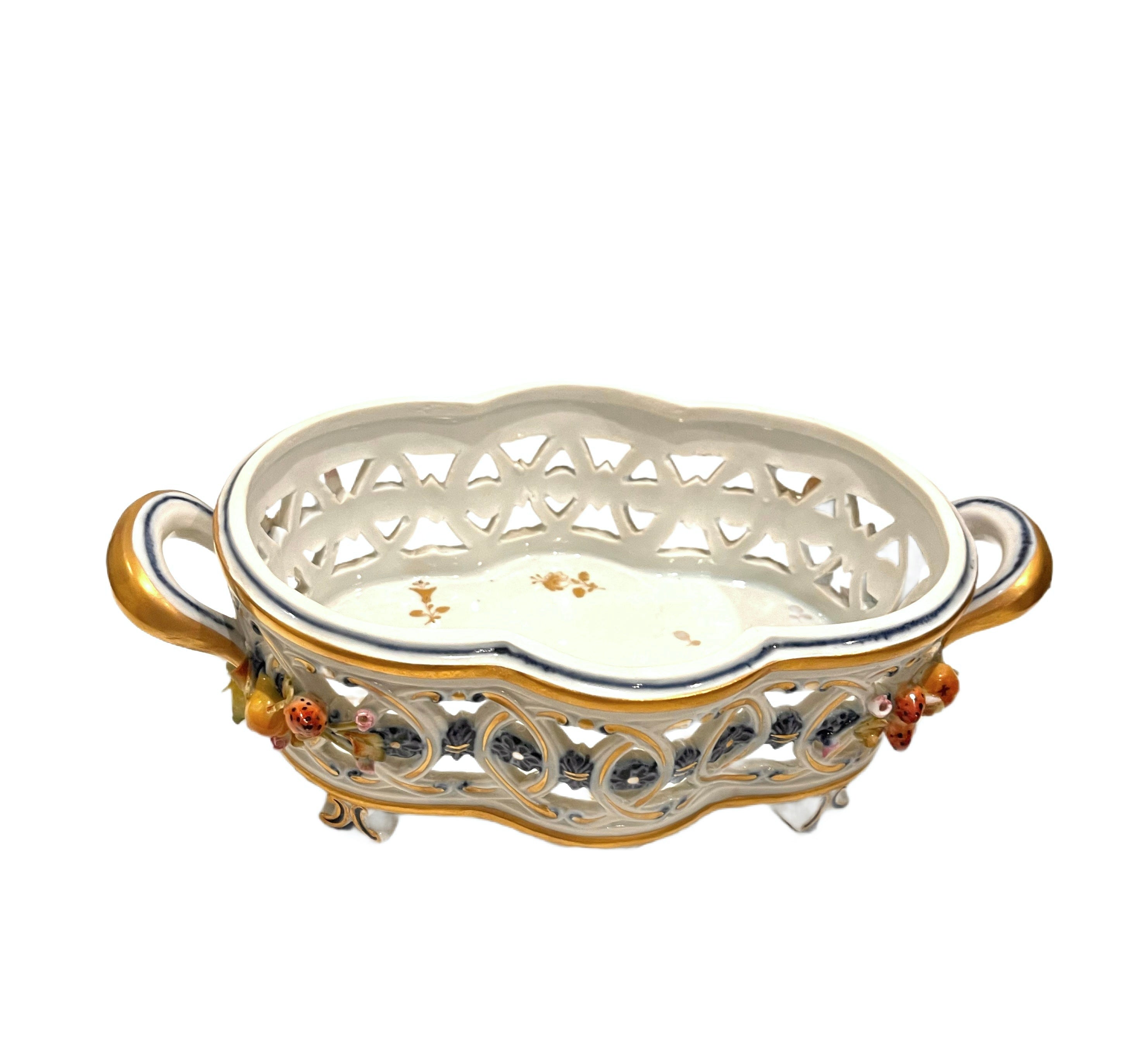 Vintage Ceramic Basket