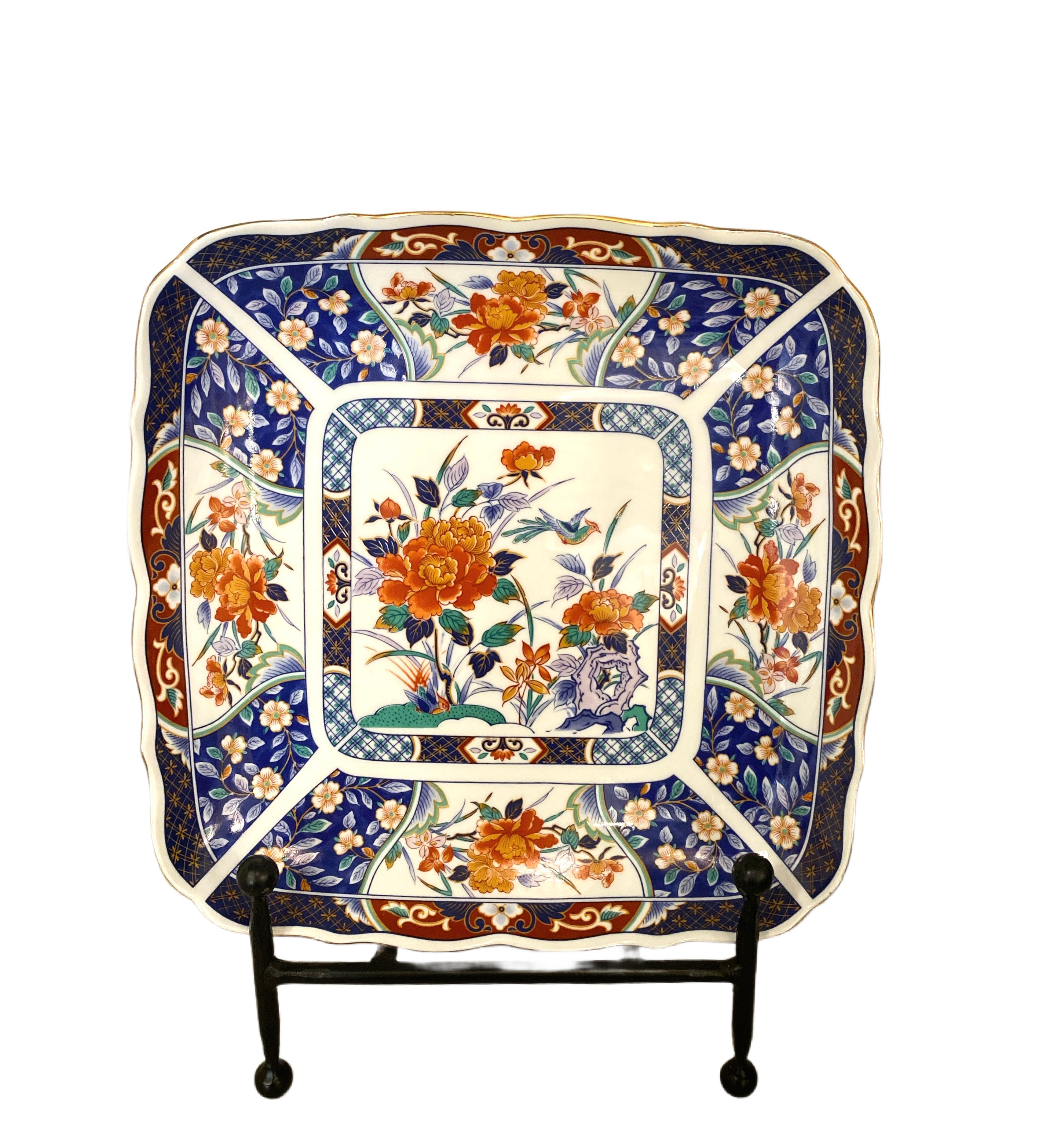 Imari Square Platter
