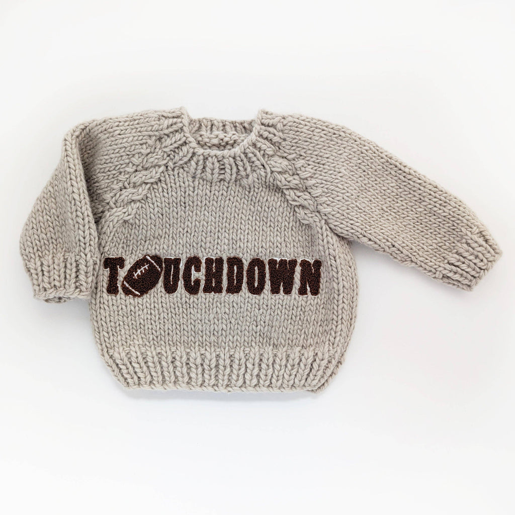 Touchdown Football Baby Sweater