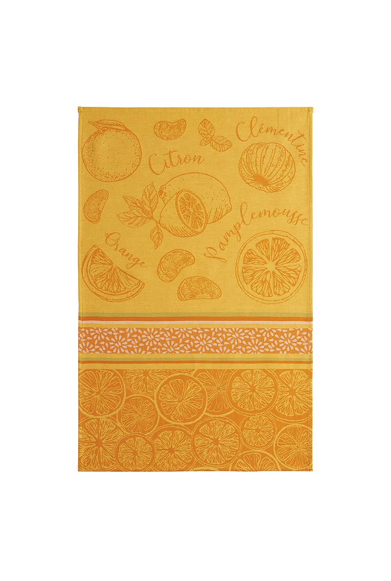 Lemon - Jacquard Tea Towel in Cotton