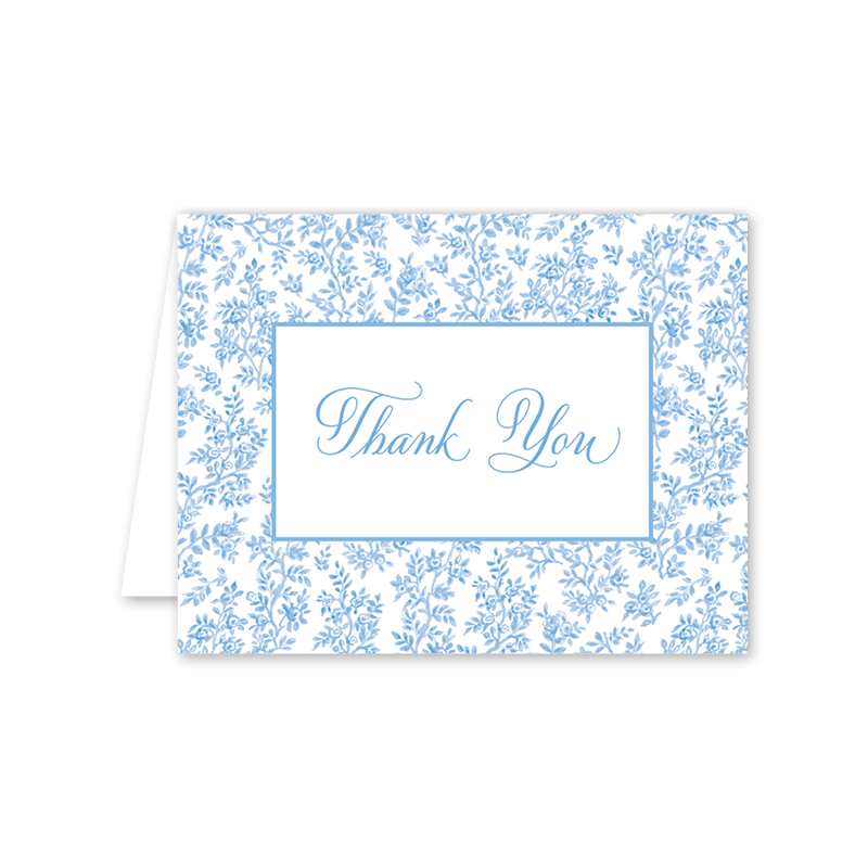 Spring Chinoiserie Boxed Thank You Cards