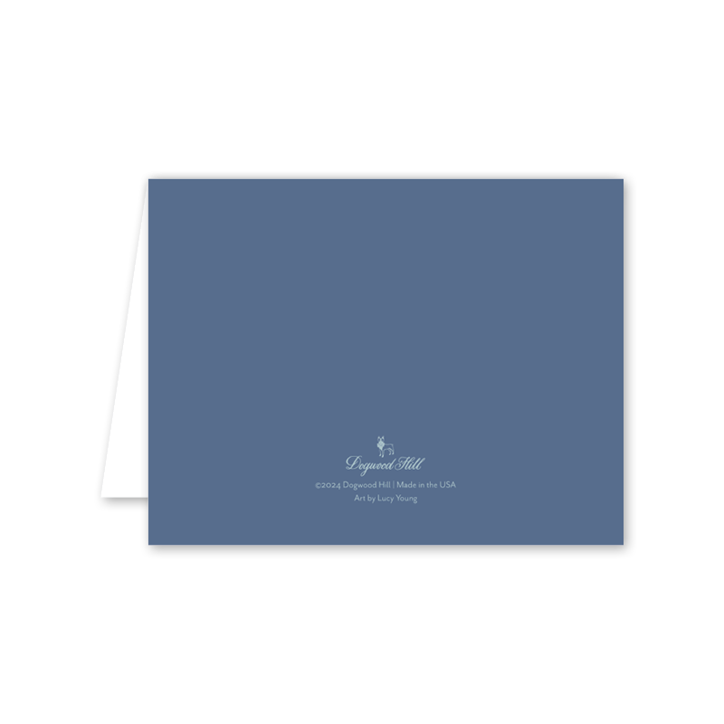 Maison de Frédéric Bleue Thank You Boxed Cards