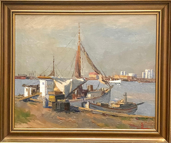 Fishing Boats at the Harbor