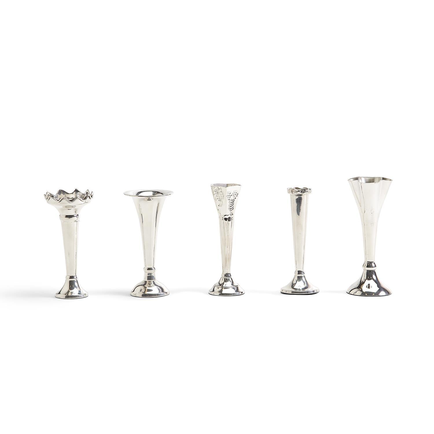 Silver Single Stem Vase