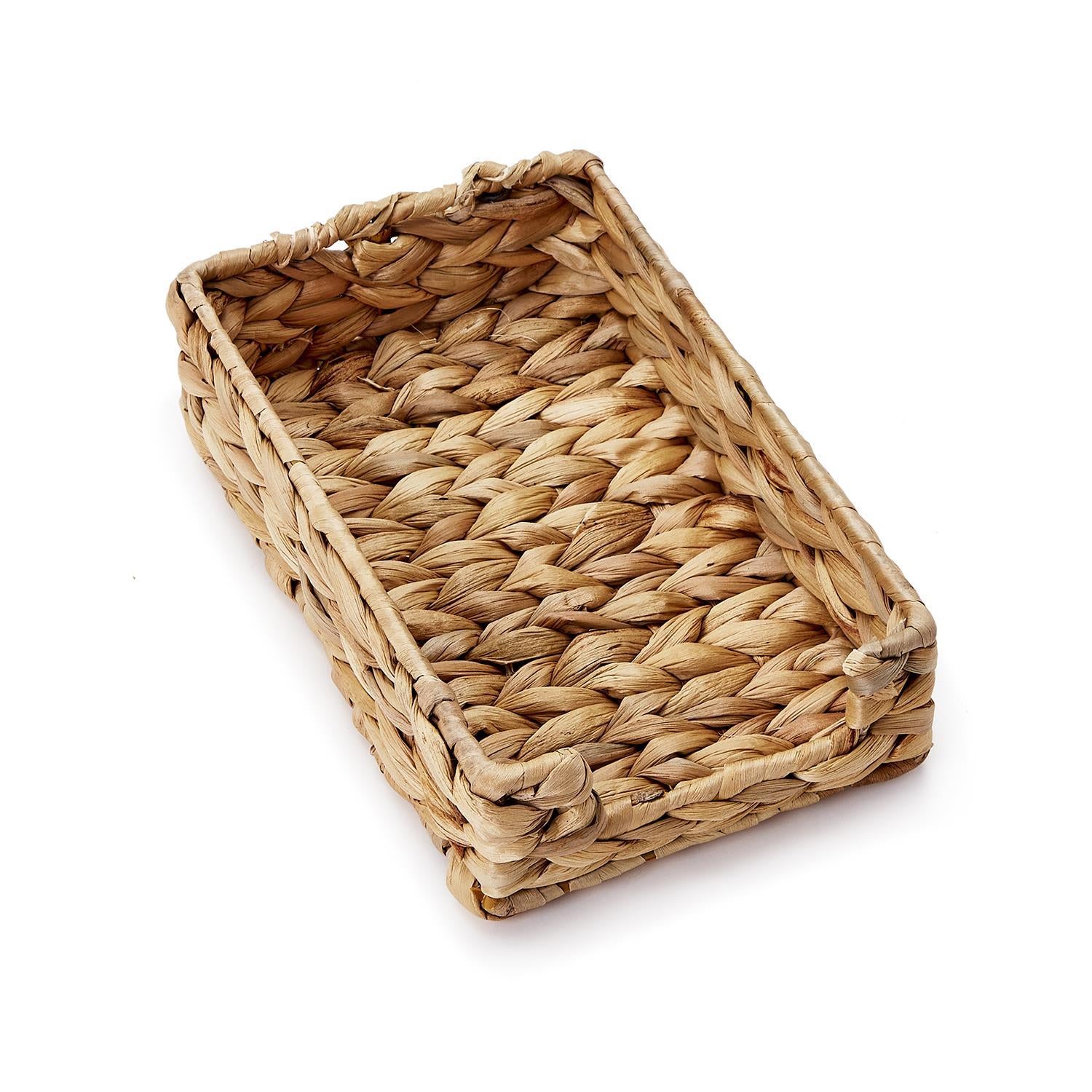 Handcrafted Fishbone Weave Guest Napkin Holder