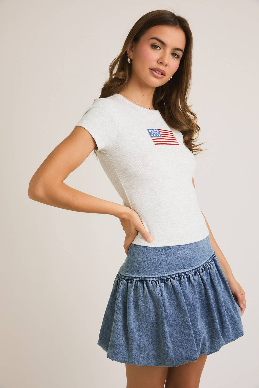 Flag Short Sleeve T-Shirt