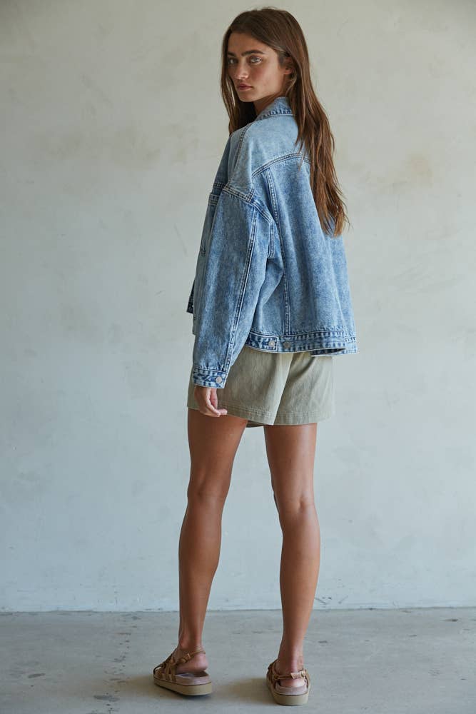 Washed Denim Jacket