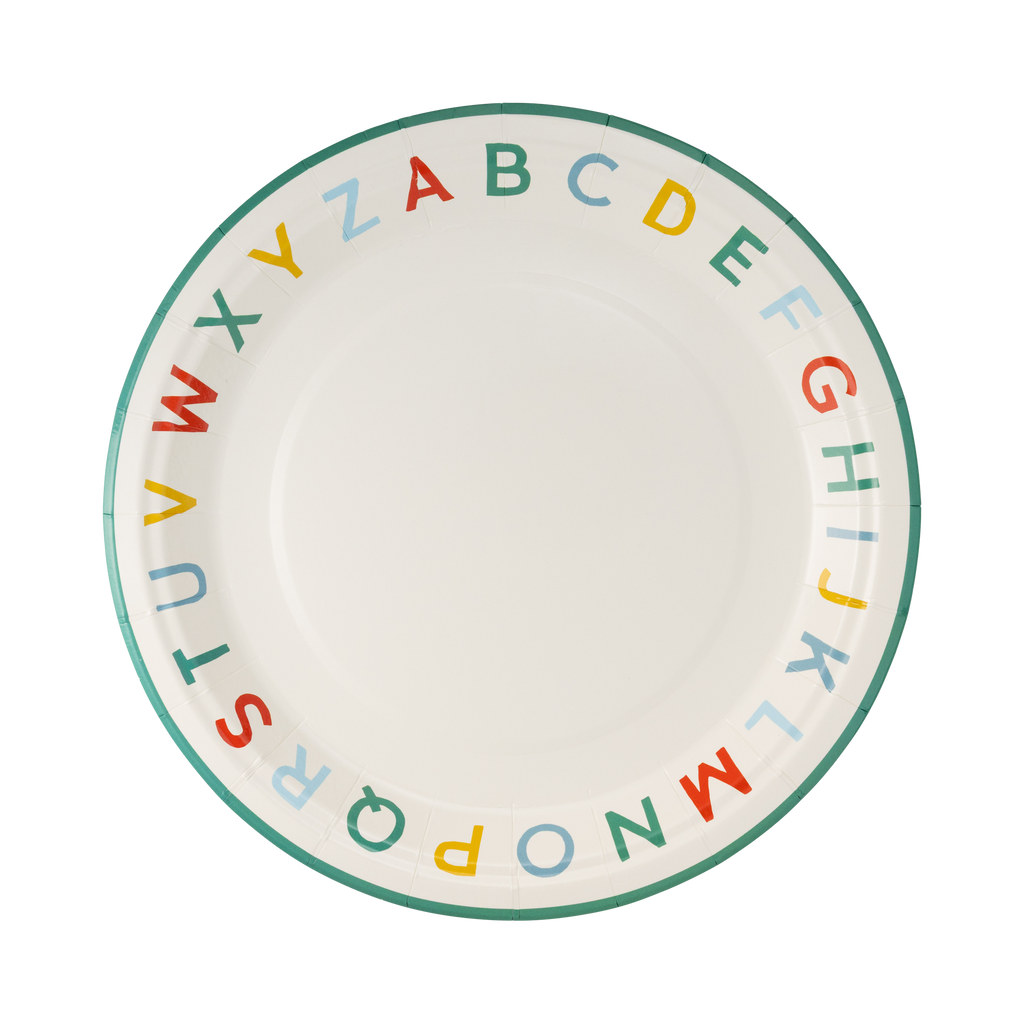 Alphabet Plates