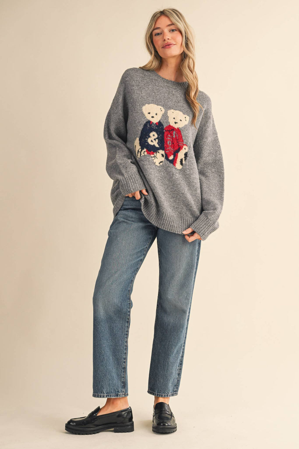 Teddy Bear Pullover Sweater