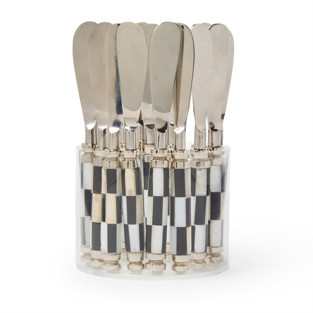 Checkered Spreader Knife