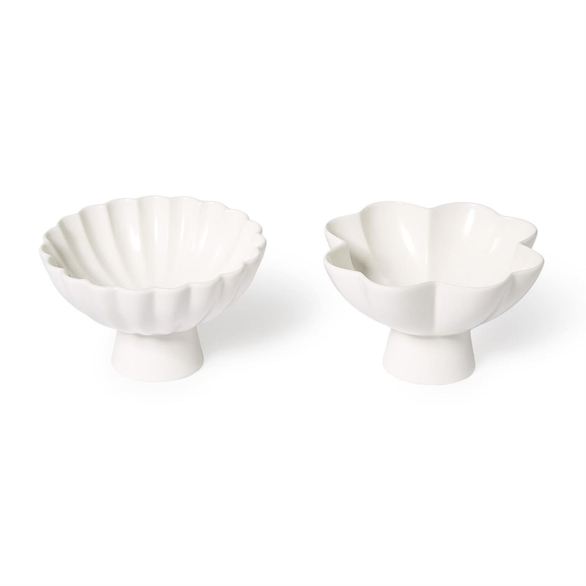 Ruffled Edge Tidbit Bowl