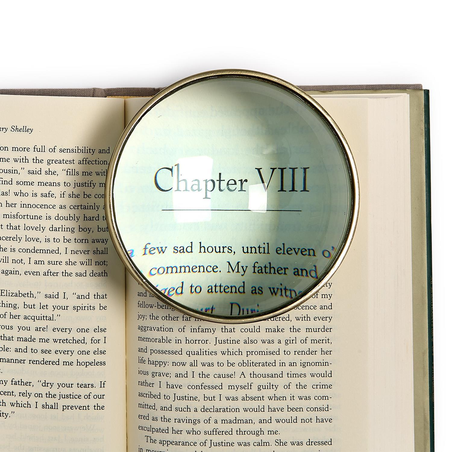 Dome Concave Lens Desk Top Magnifier