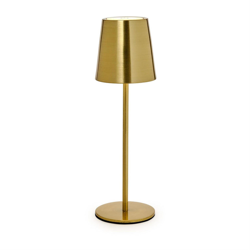 LED Gold Metallic Mini Table Lamp