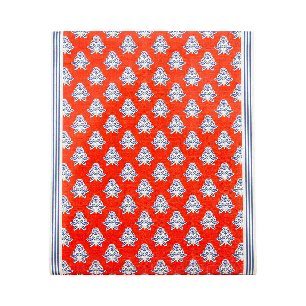 Floral Paper Table Runner