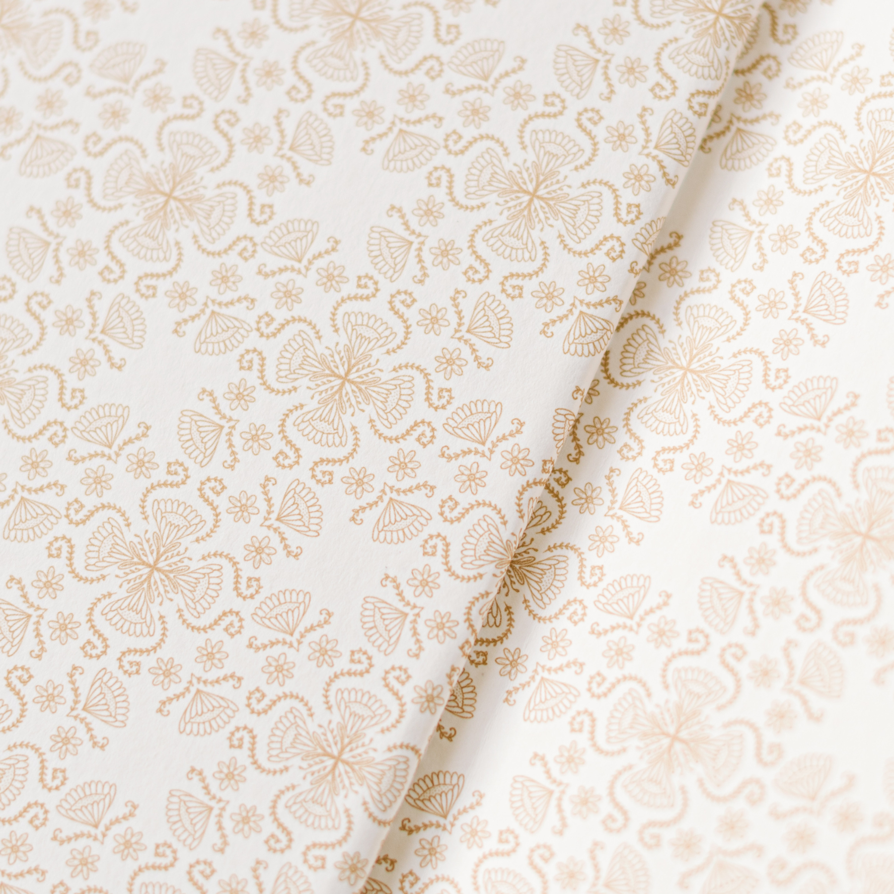 Pink Folk Pattern Pocket Journal