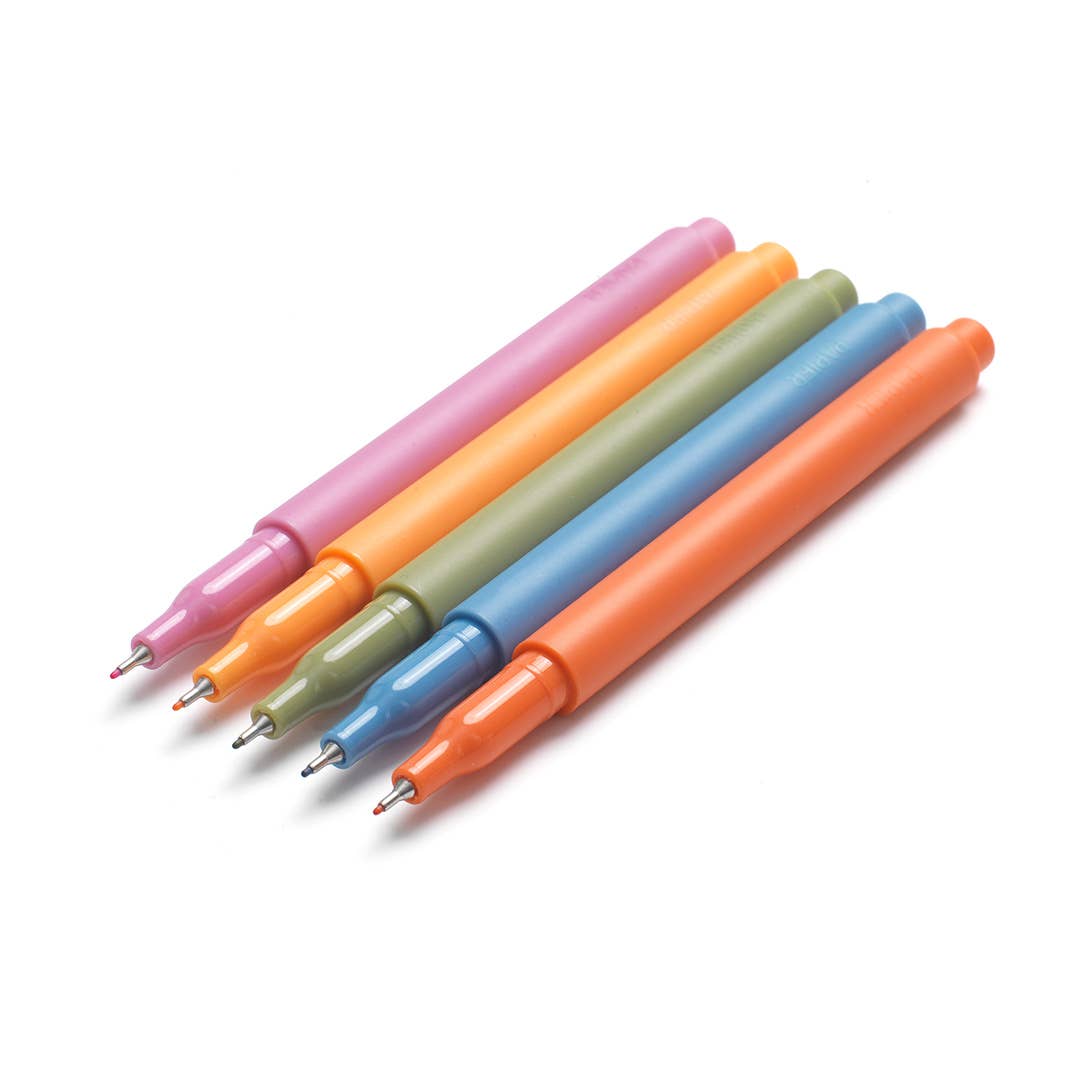 High Energy Fineliners (Set of 5)