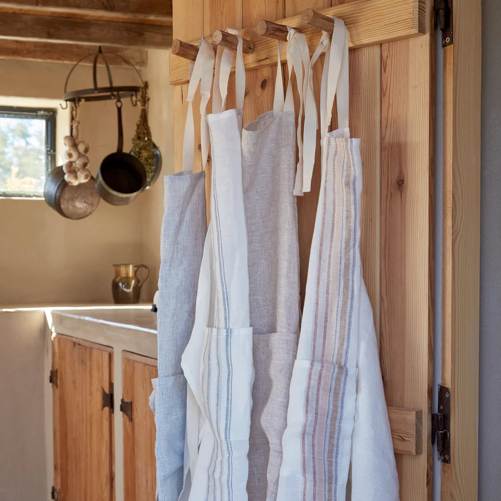 Carmela Linen Kitchen Apron