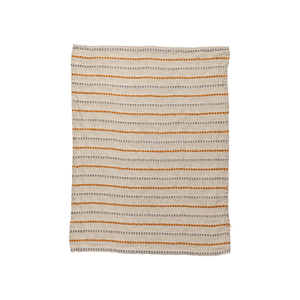Carmela Linen Kitchen Towel