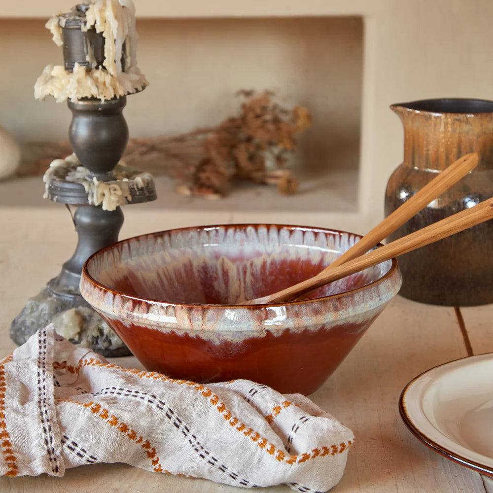 Carmela Linen Kitchen Towel