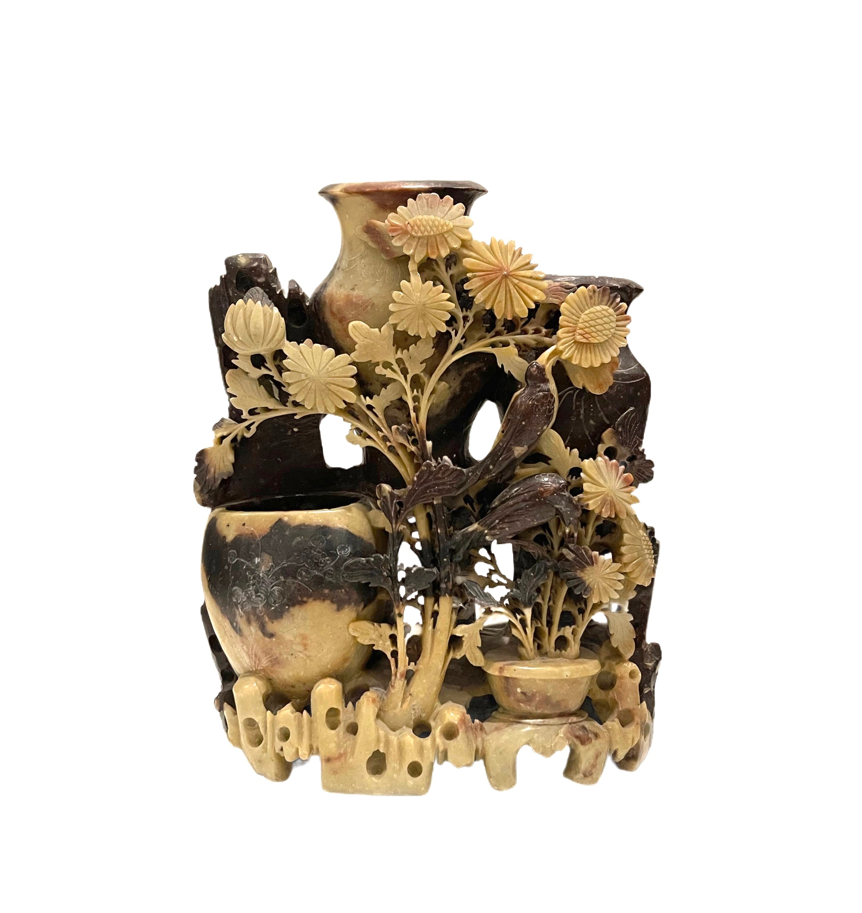 Vintage Soapstone Vase