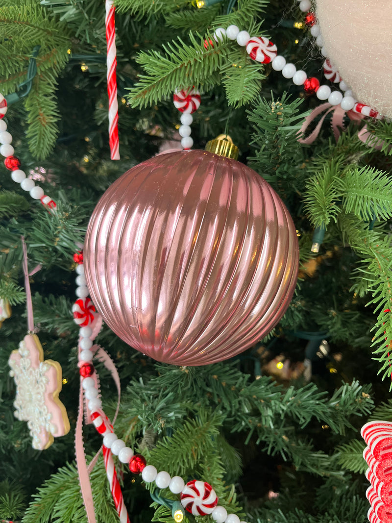 Pink Ball Ornament