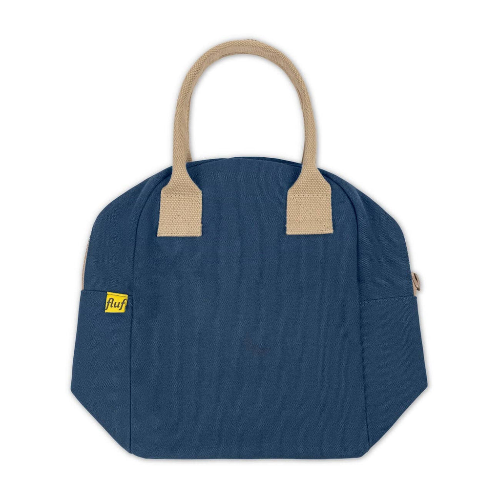 Classic Navy Zipper Lunch Bag