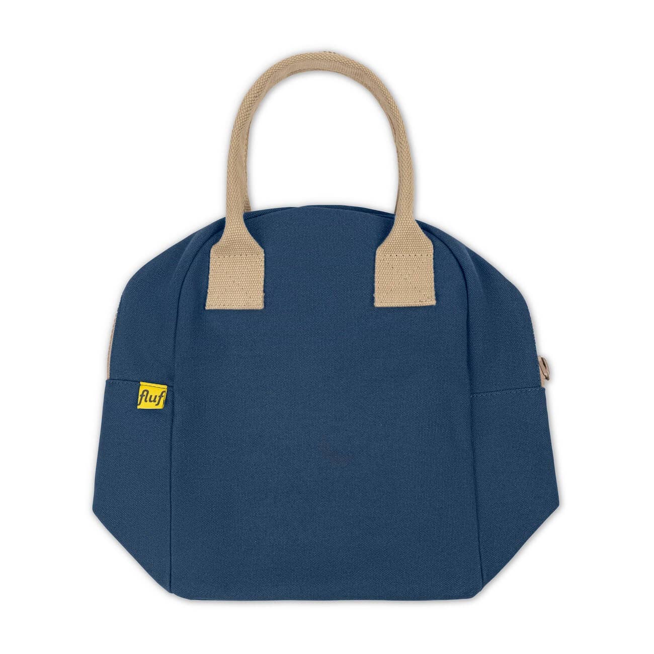 Classic Navy Zipper Lunch Bag