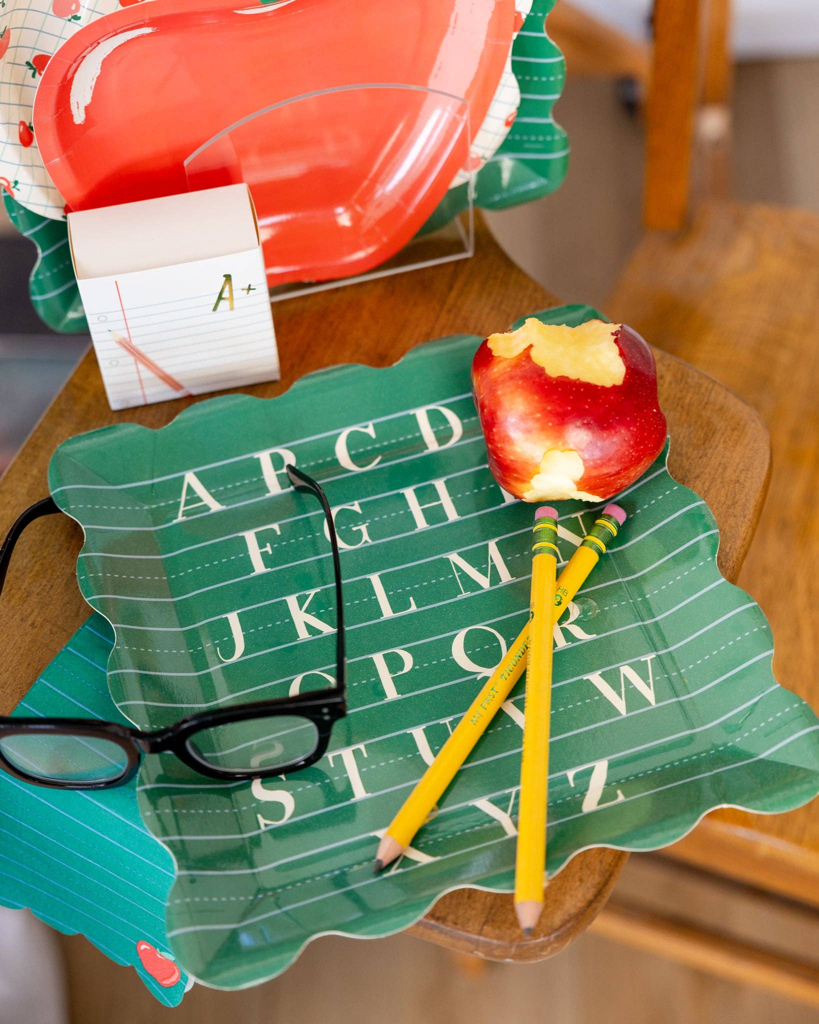 Alphabet Paper Plate