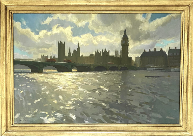 Parliament and Big Ben from the Thames