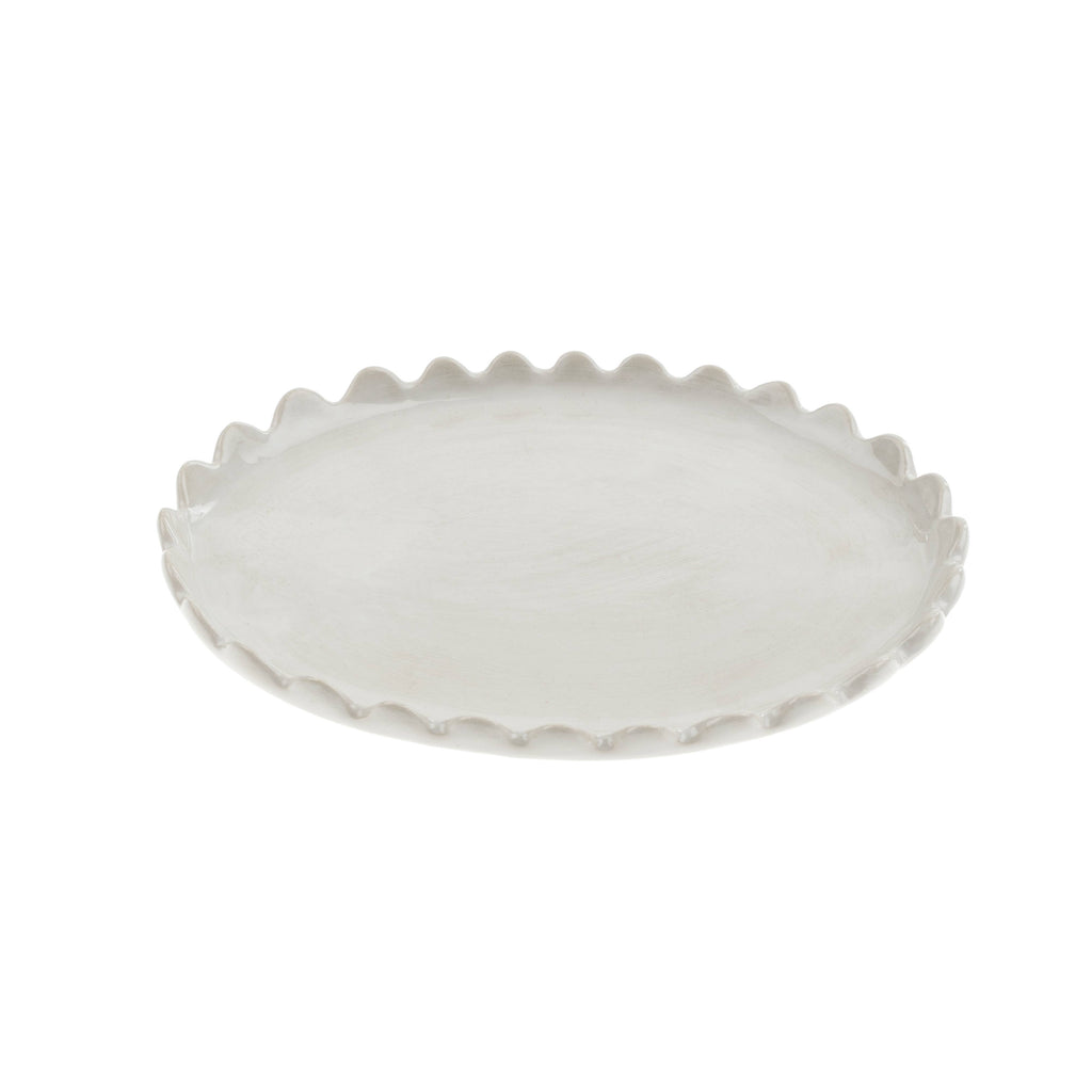Scalloped Plate