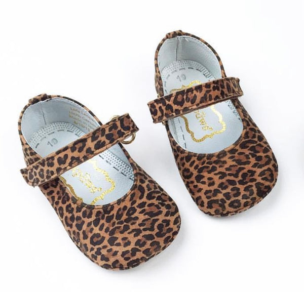 Foxpaws Leopard Baby Shoes
