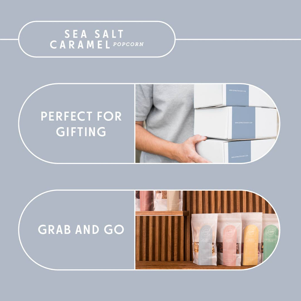 Artisanal Sea Salt Caramel Popcorn