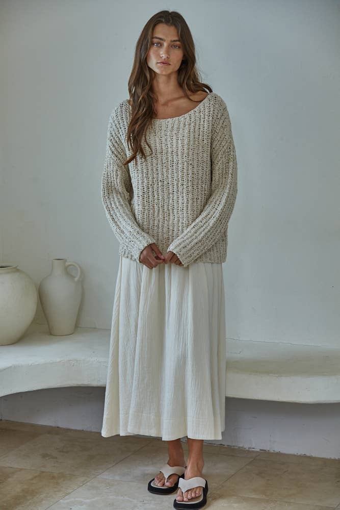 Oversized Knit Sweater