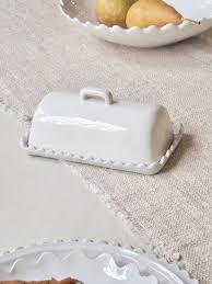 Scalloped Butter Dish