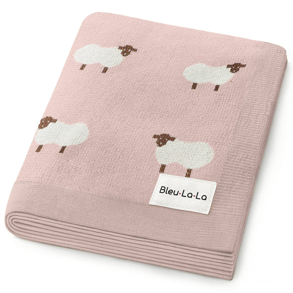 Sheep Receiving Swaddle Baby Blanket