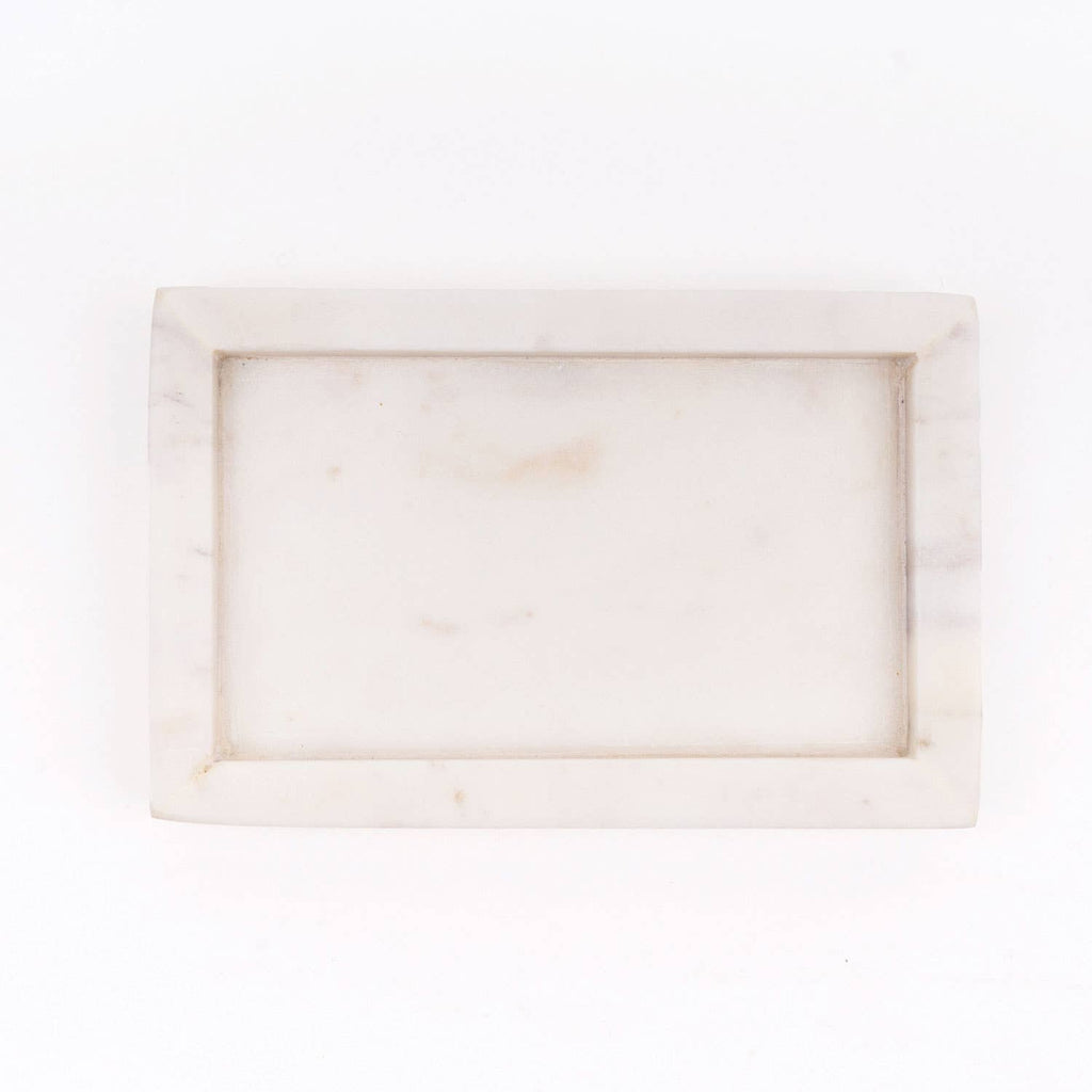 White Marble Soap Dish