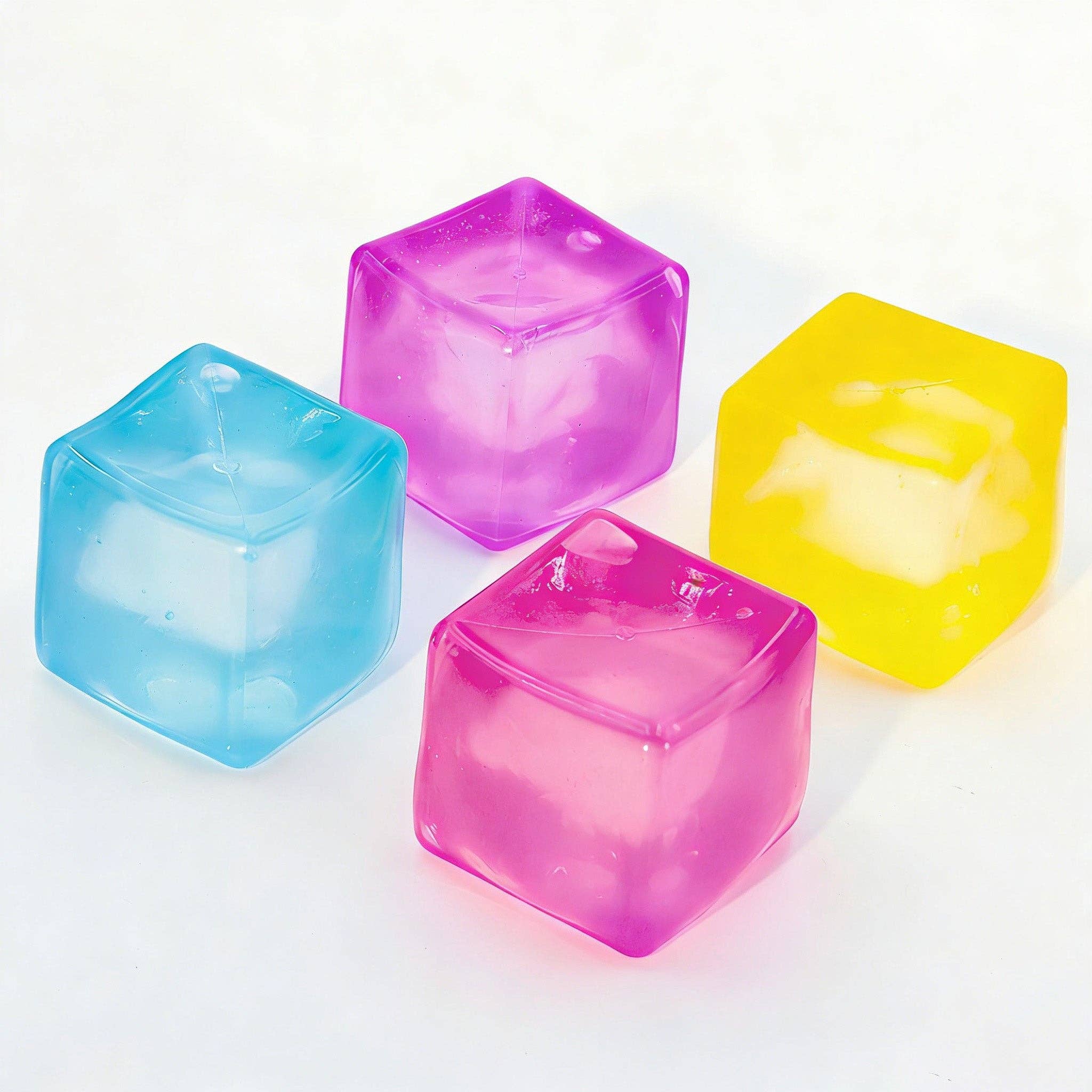 Nice Cube Translucent Stress Relief Squeeze Toy