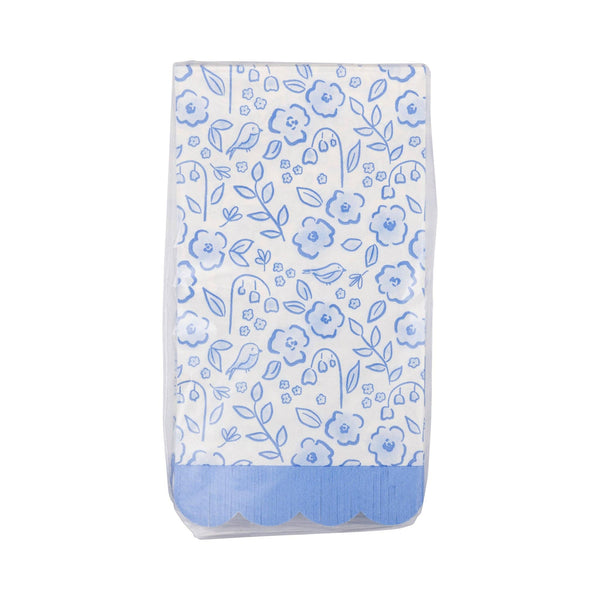 Floral Scatter Fringe Guest Napkin